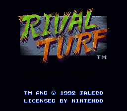 Rival Turf screenshot 4 for Super Nintendo